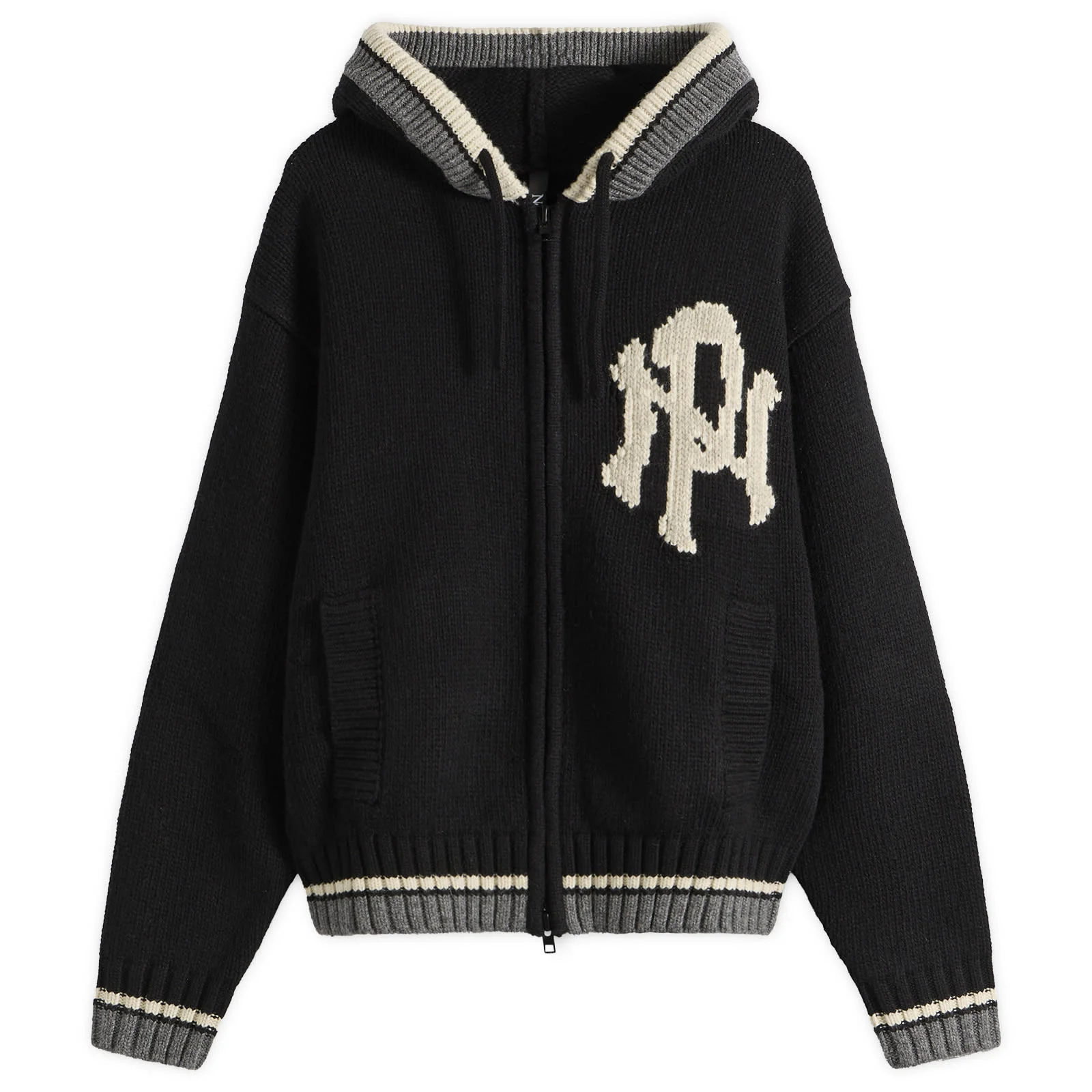 No Problemo NYP Varsity Zip Through Knit - 1