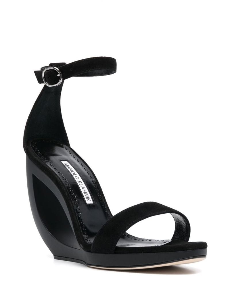 90mm ankle-strap detail sandals - 2