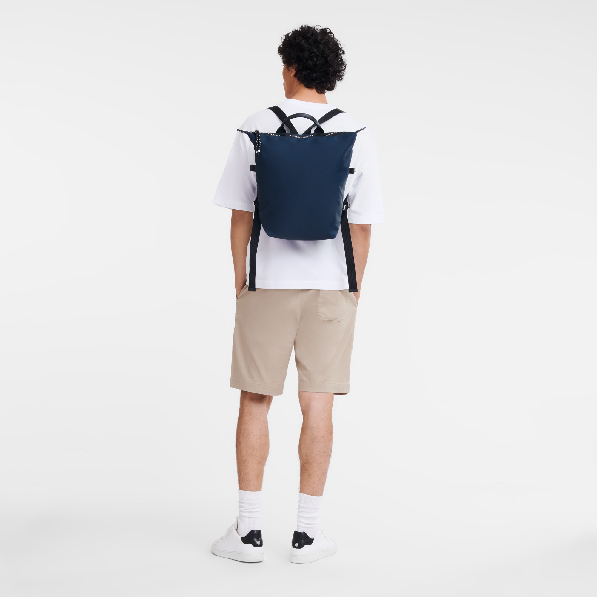 Le Pliage Energy L Backpack Navy - Recycled canvas - 2