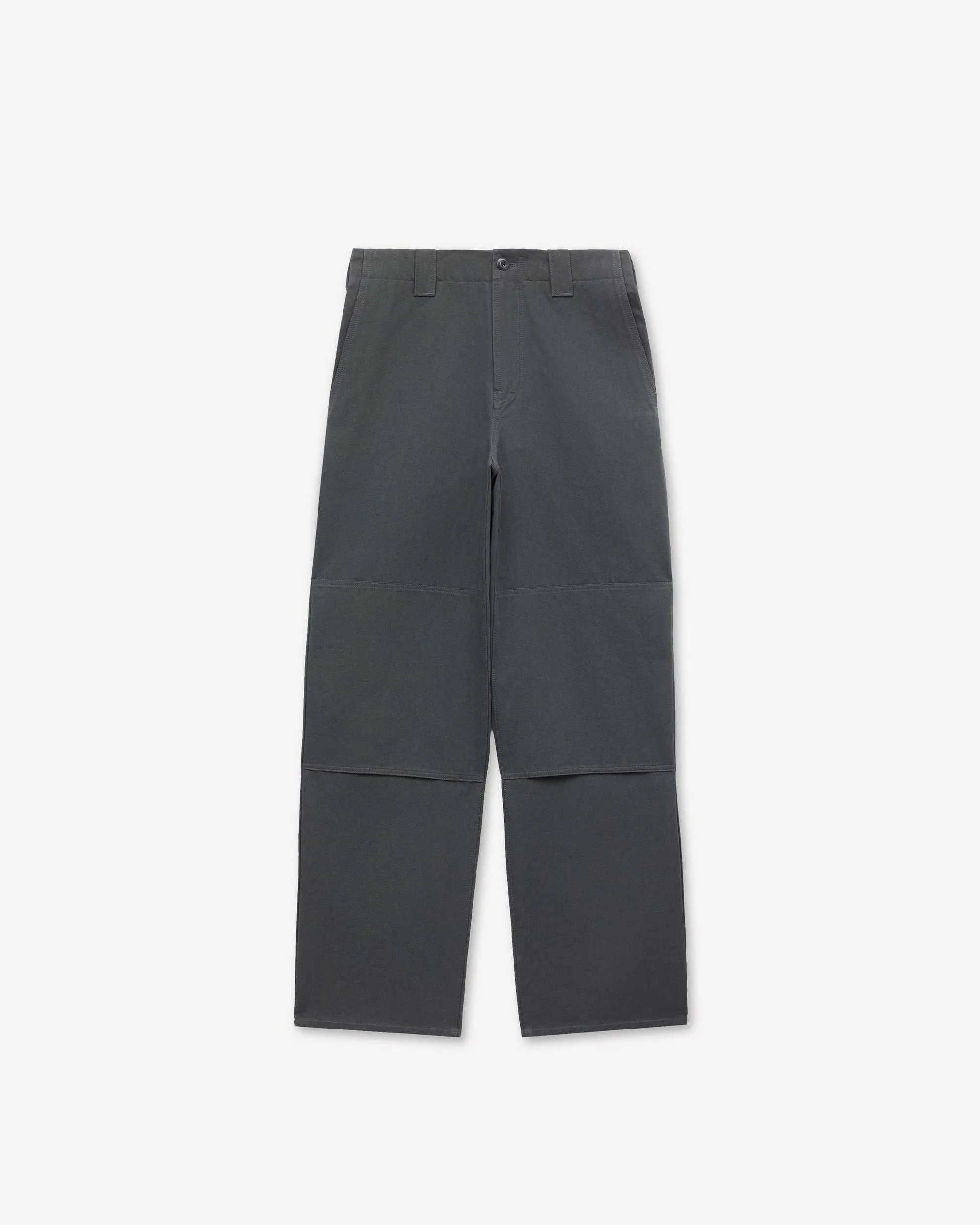 Double knee chino in cotton - 1