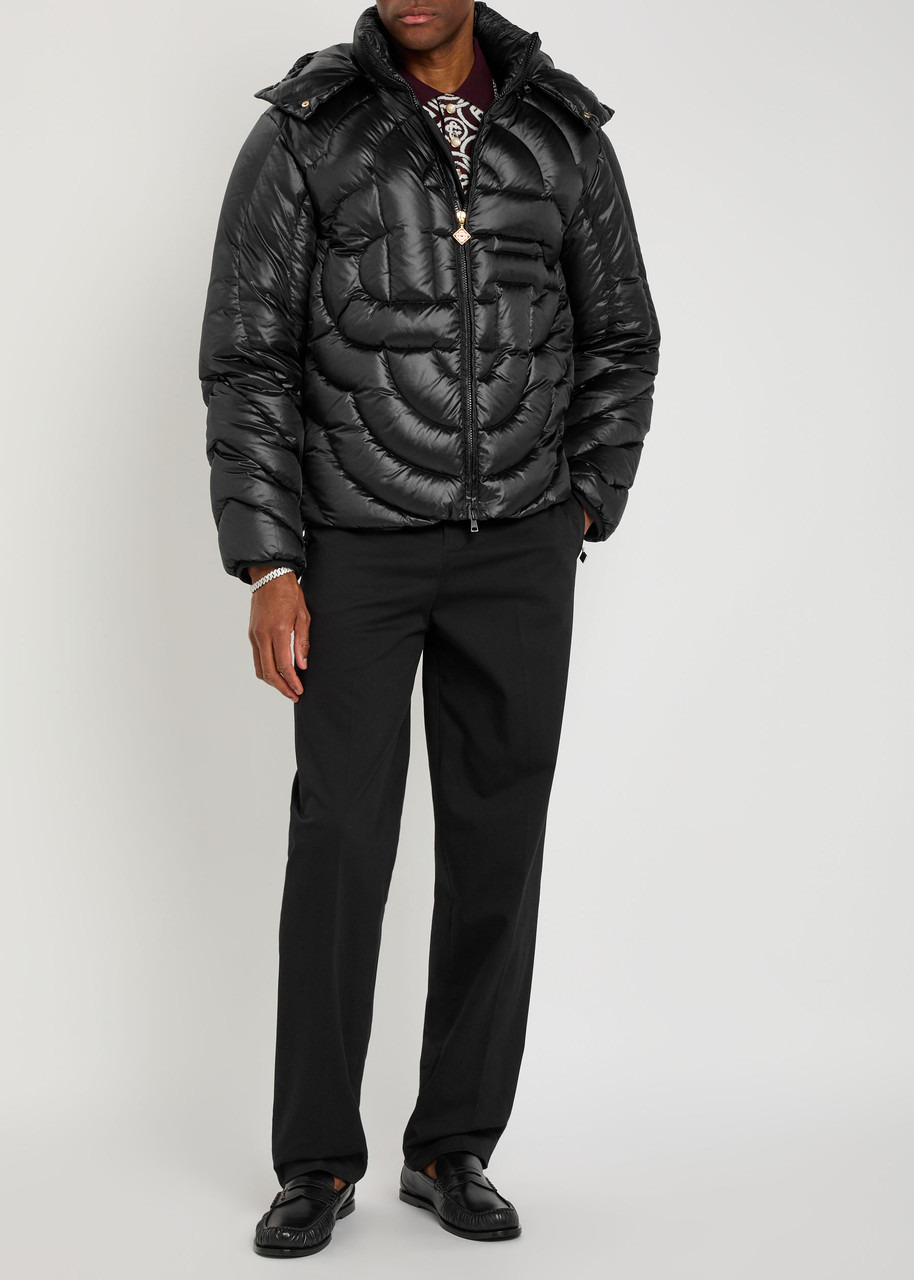Casablanca Monogram Quilted Shell Jacket - 4