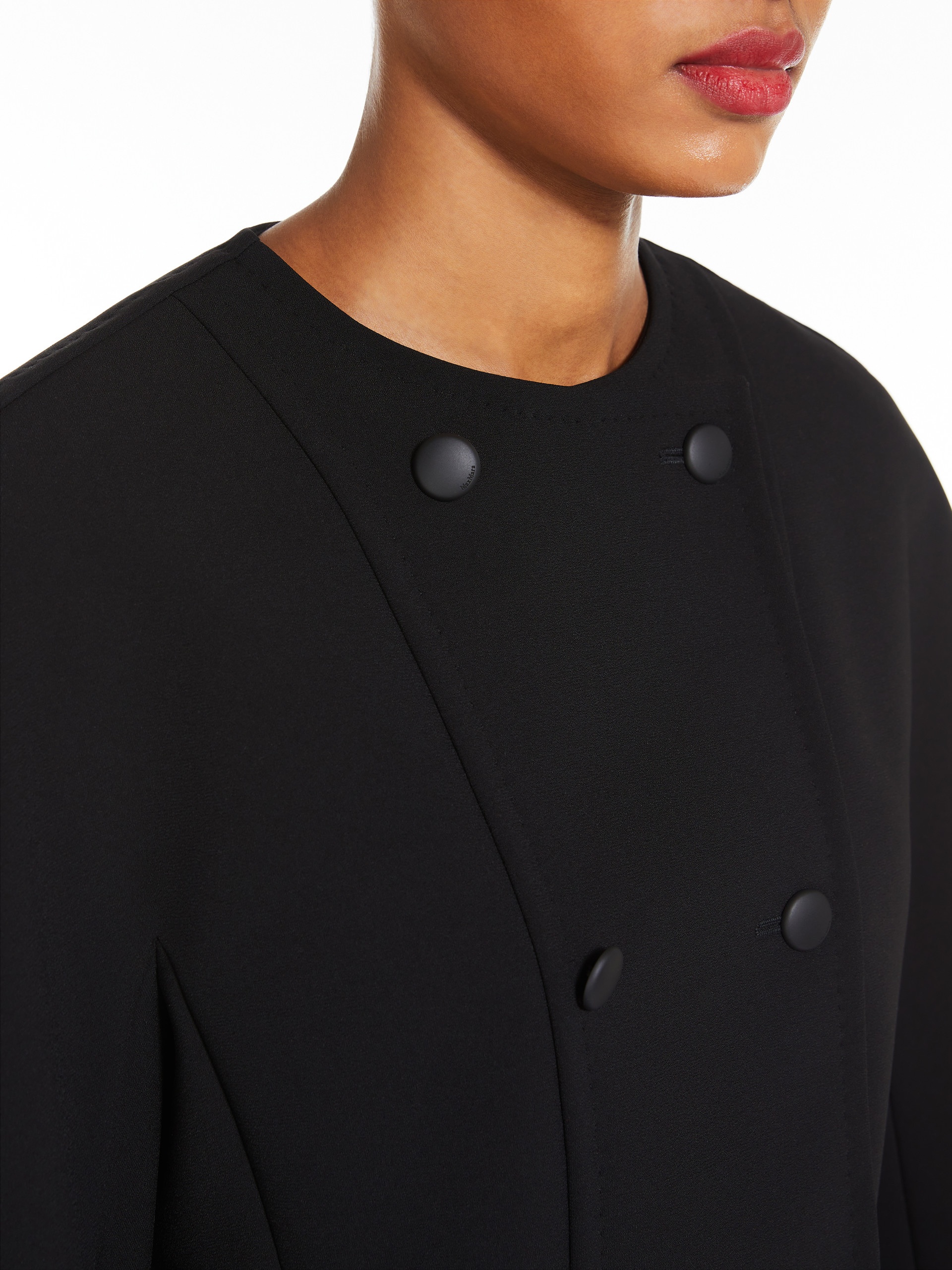 FRONDA Fitted jacket in stretch fabric - 5