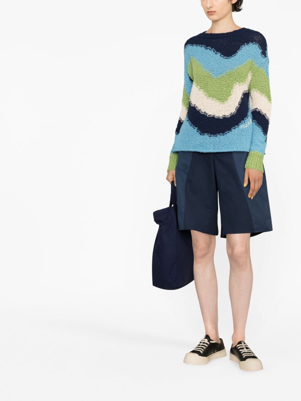 patterned intarsia-knit jumper - 4