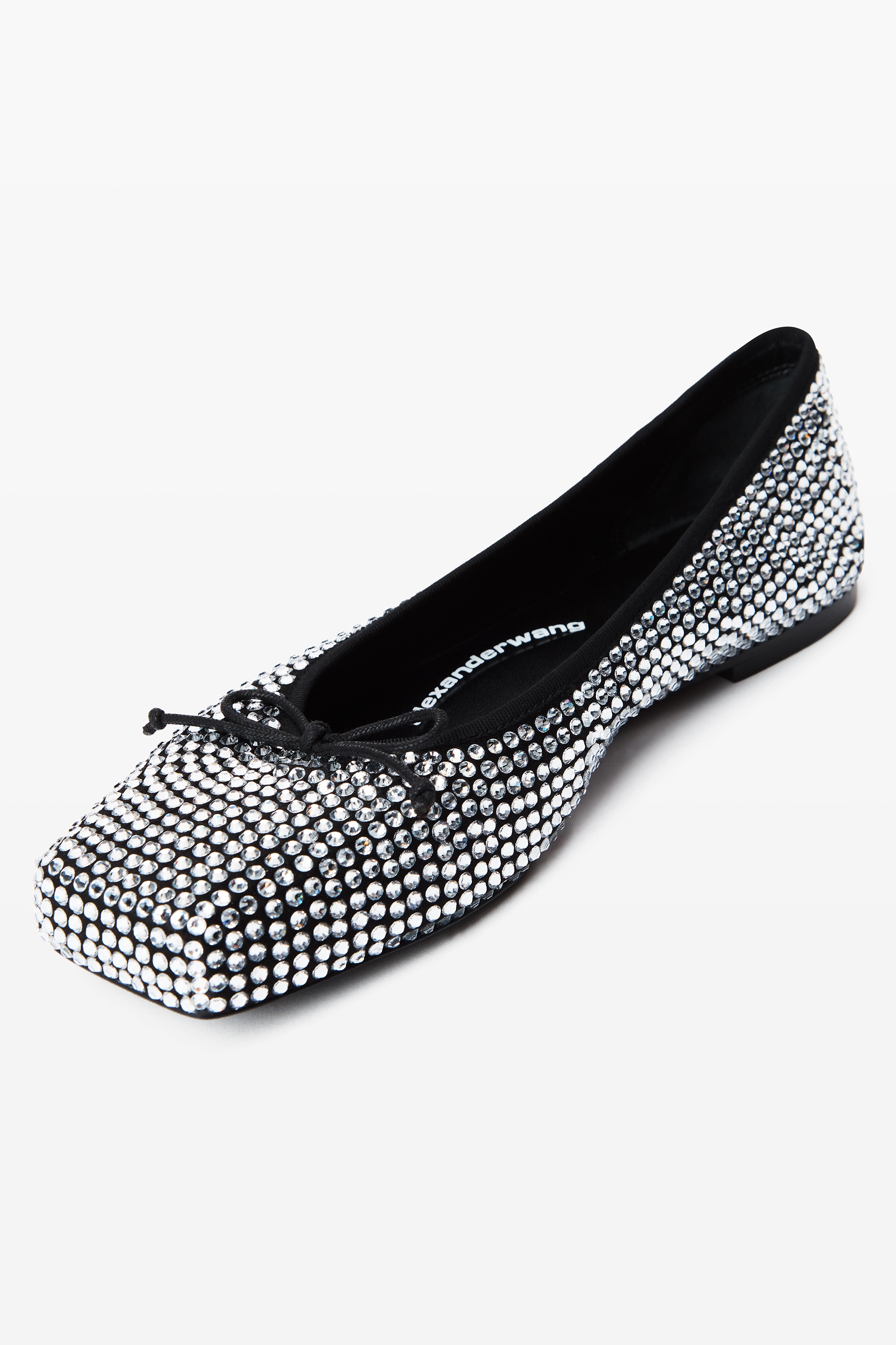 Billie Flat in Crystal Satin - 4