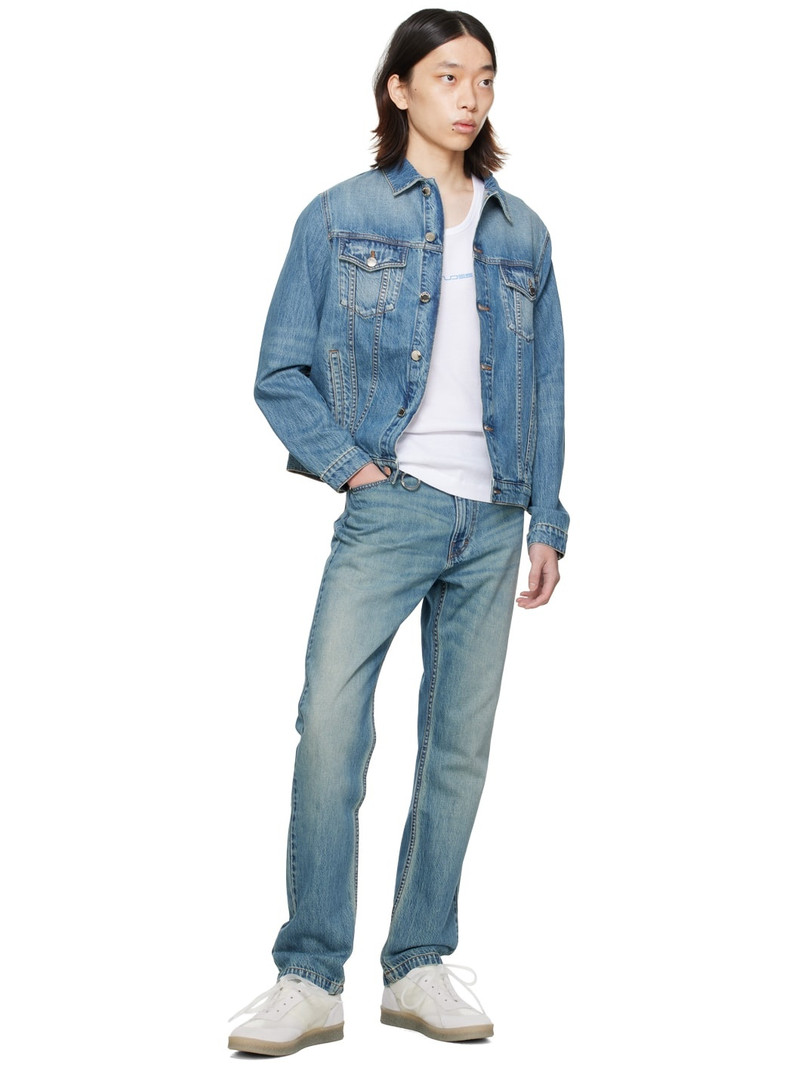 Étude Blue Kentucky Denim Jacket outlook
