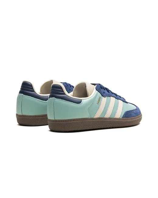 (WMNS) adidas Samba OG 'Hazy Green Night Indigo' JI4208 - 3