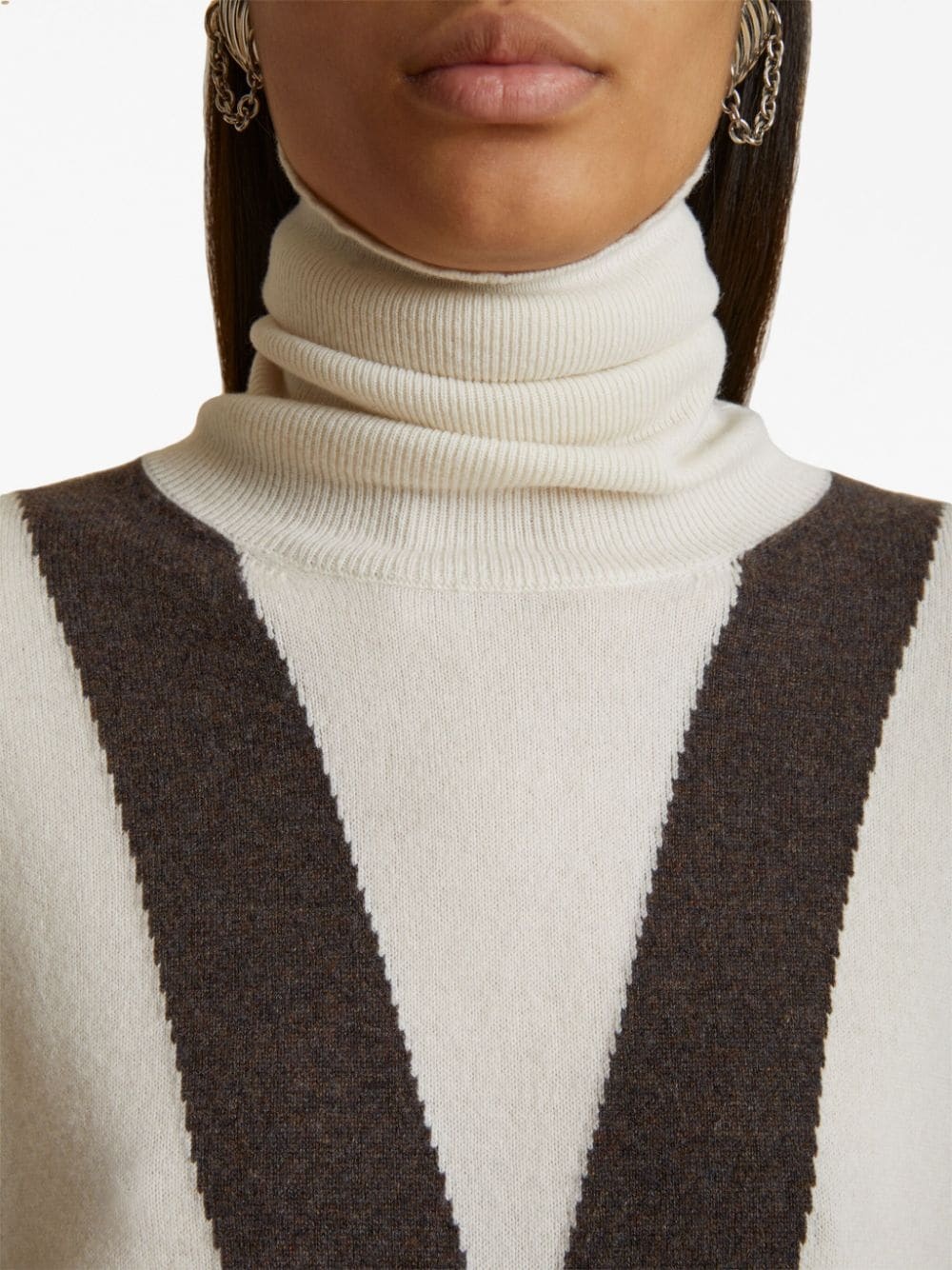 Esmal jacquard-knit cashmere jumper - 5