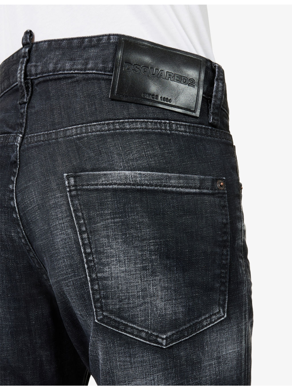 Cool Guy Washed-Effect Denim Jeans - 5