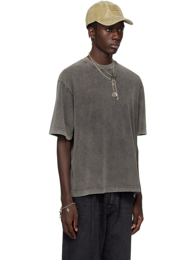 Acne Studios Black Faded T-Shirt outlook