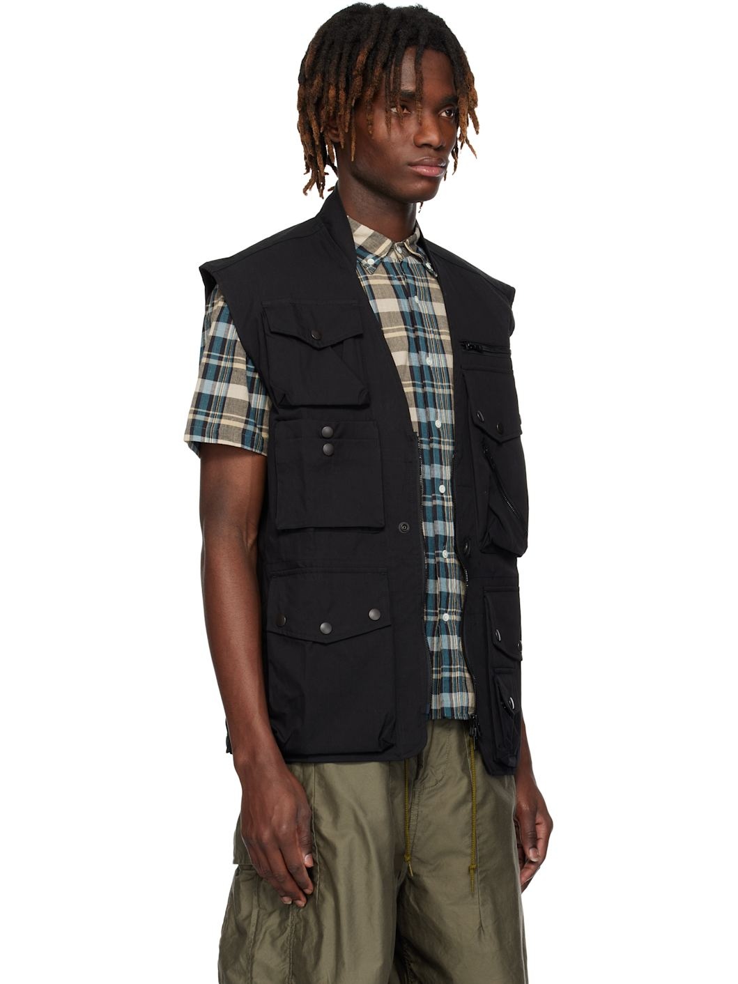 Black Field Vest - 2