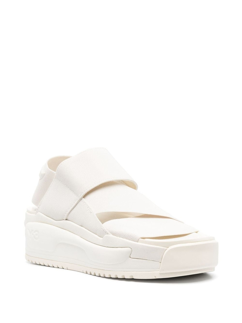 Y-3 Rivalry elasticated-strap sandals outlook