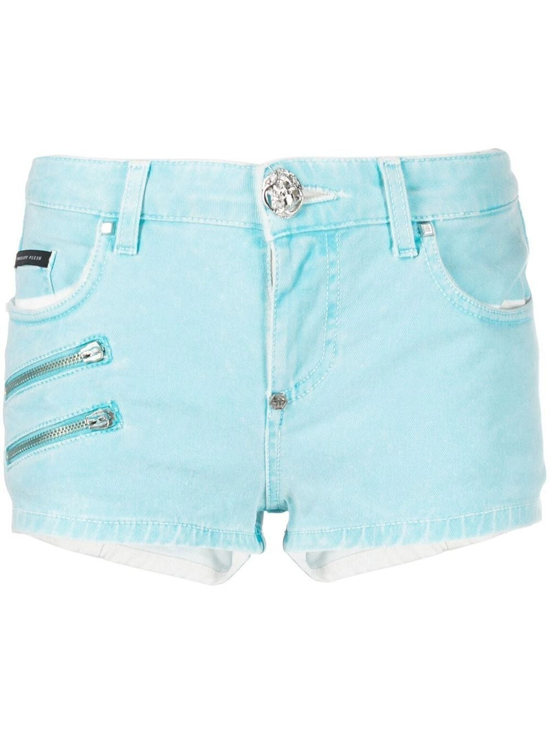 Denim Hot Pants Biker shorts 1