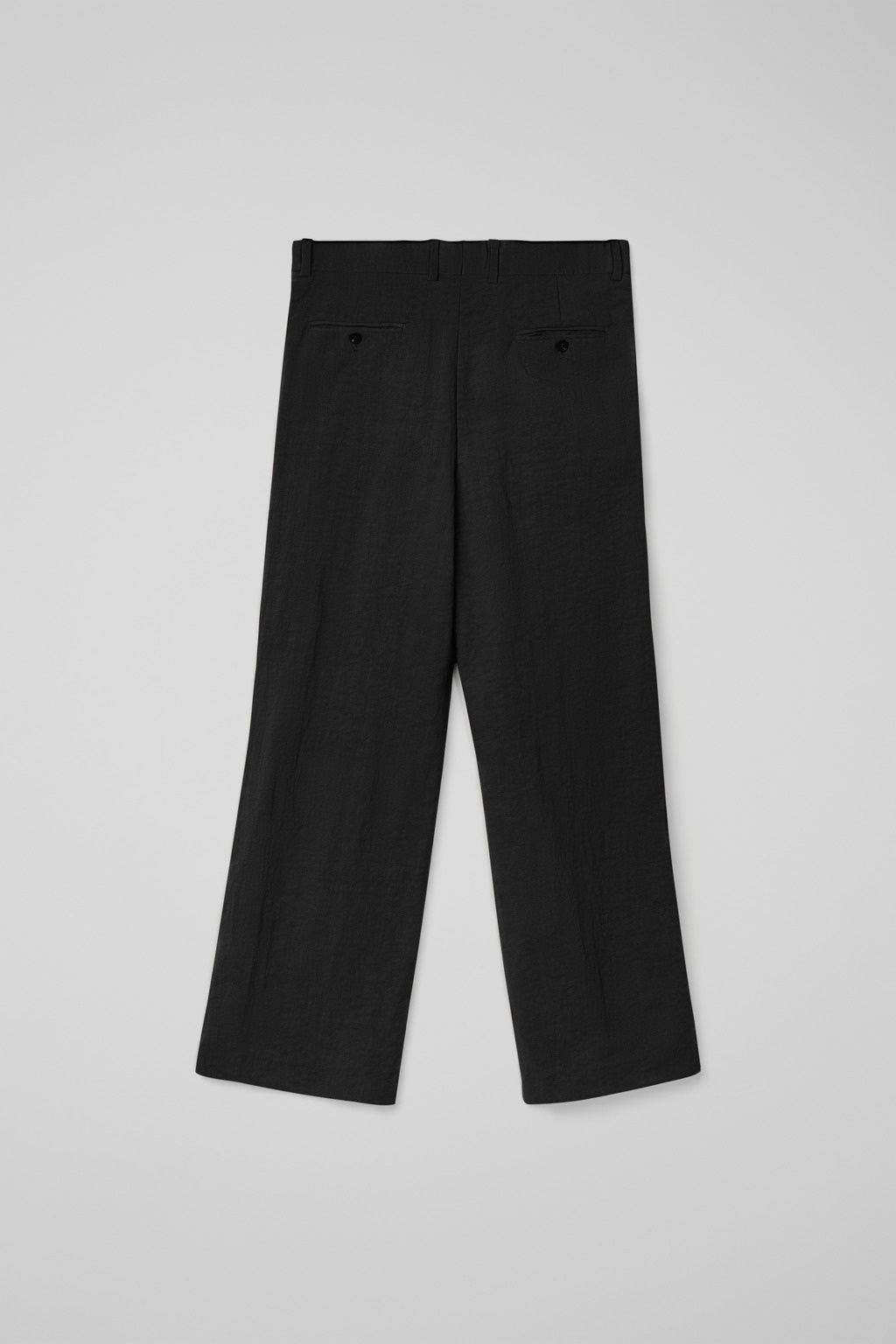 Black Technical Suit Trousers - 3