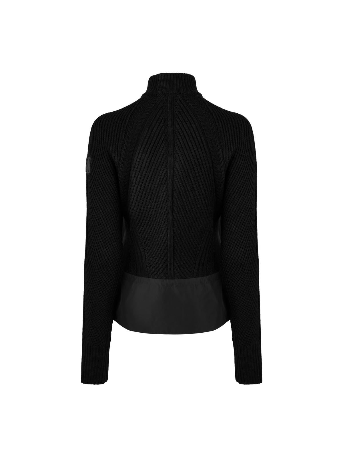 MACKAGE JORANE MIXED MEDIA ZIP JACKET | cruisefashion
