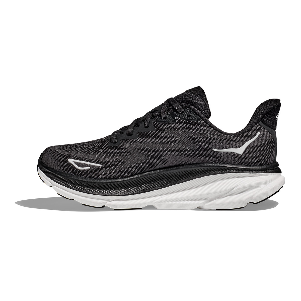 Hoka Clifton 9 - Black - White - 2