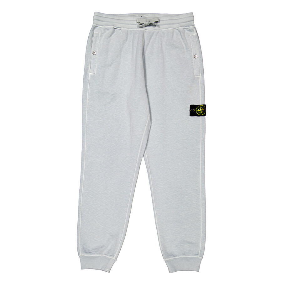 Stone Island Compass Badge Fleece Sweatpants - 1