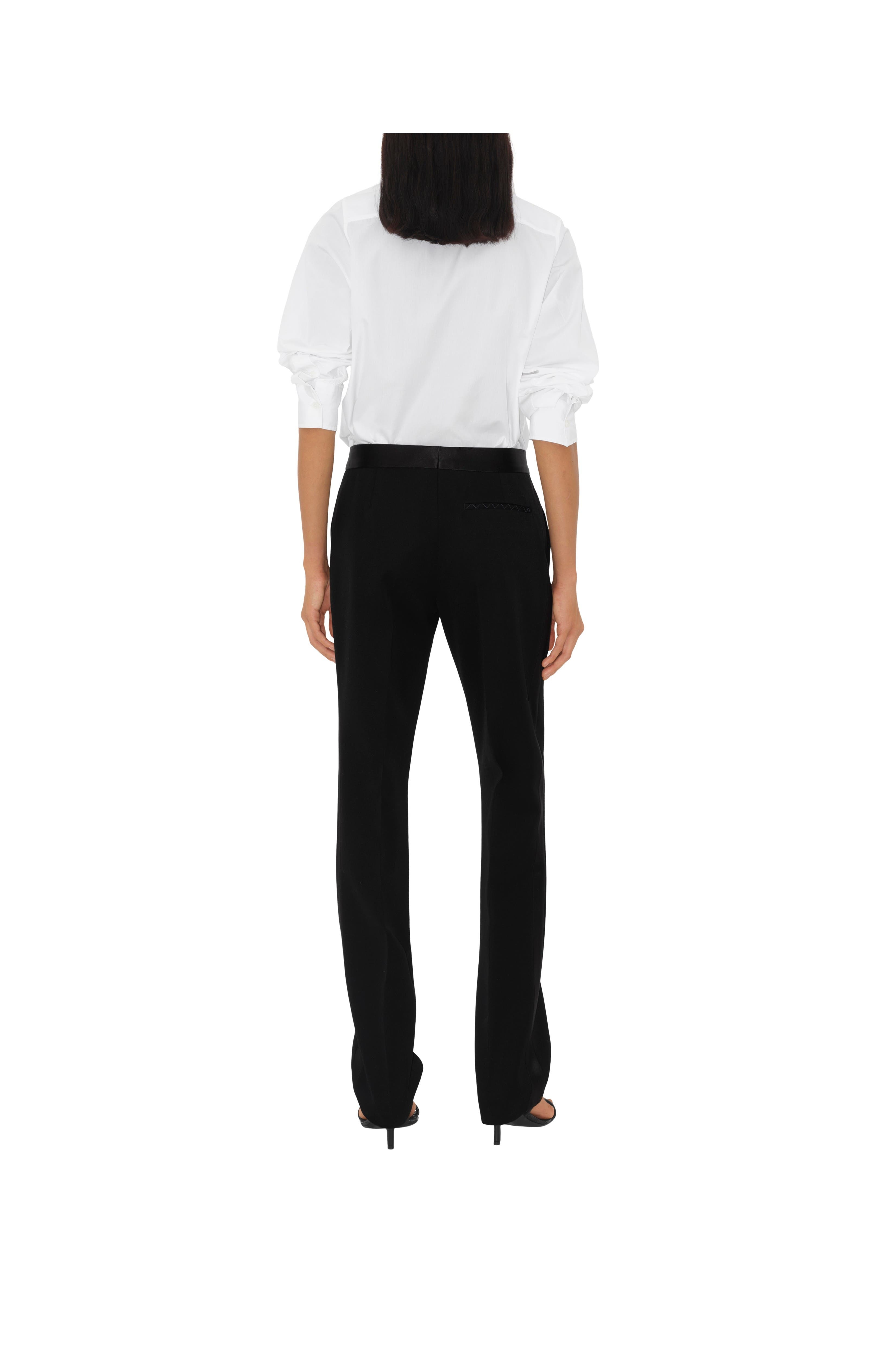 burberry Cotton Scarf Shirt in Optic White at Nordstrom - 4