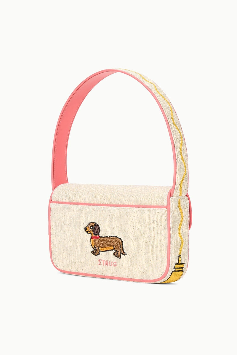 STAUD TOMMY BEADED BAG DOG DAYS 3