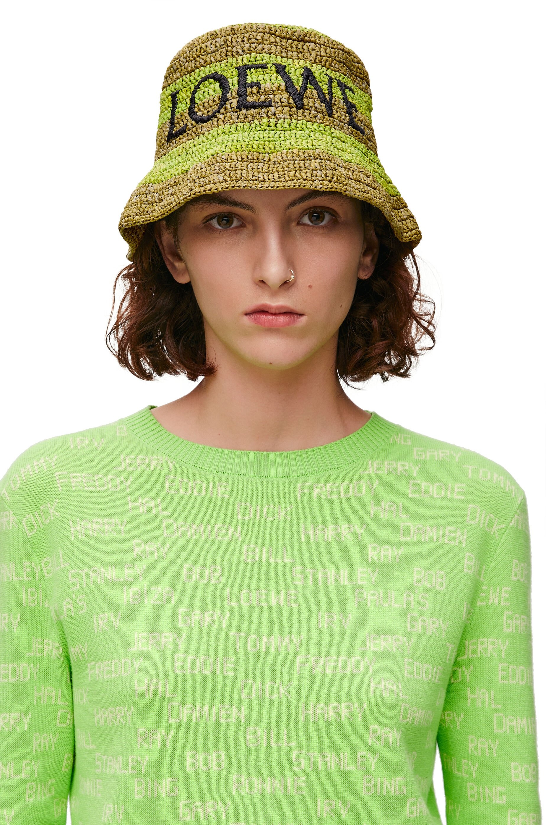Bucket hat in raffia - 3