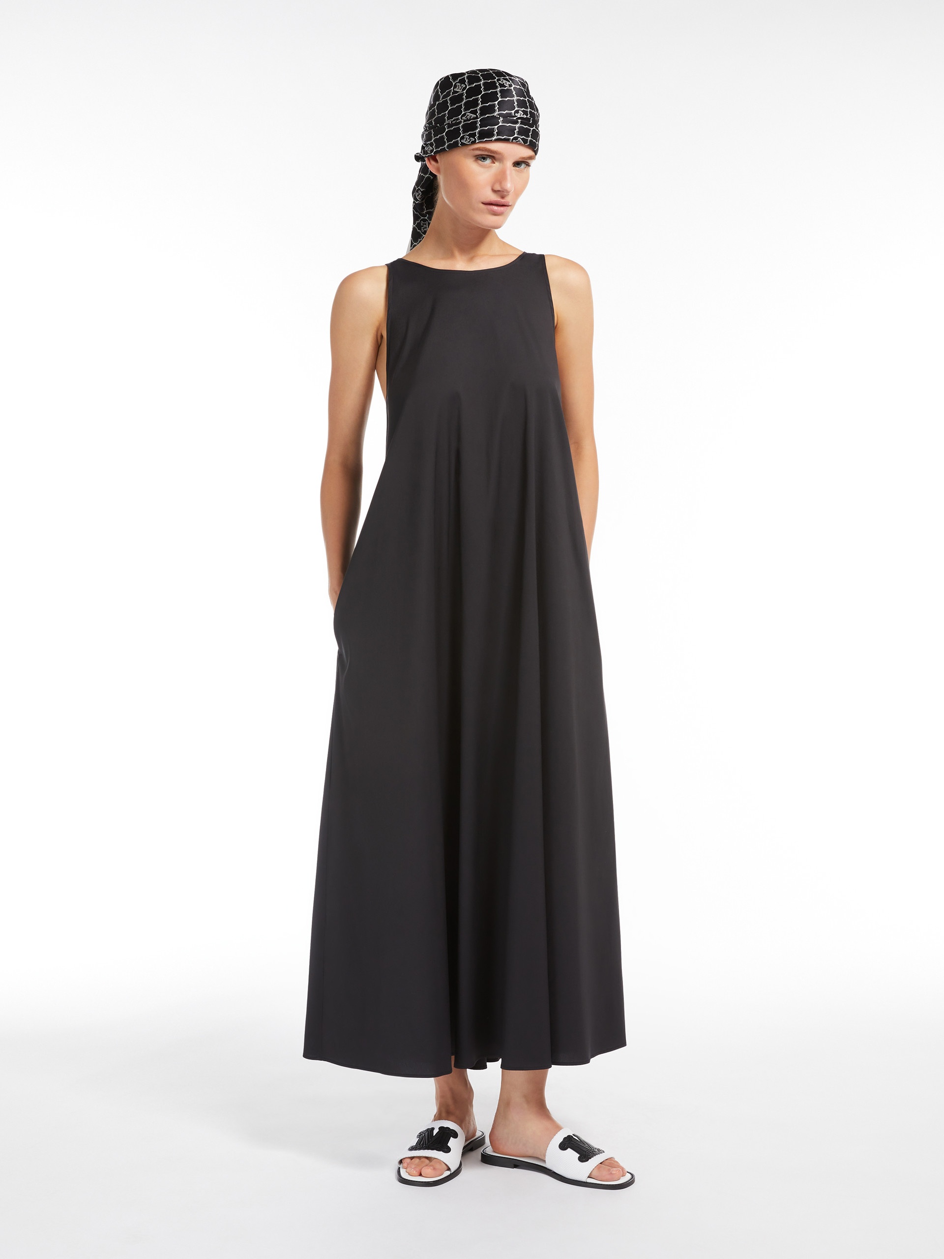 ROMEA Flowing cotton poplin dress - 2