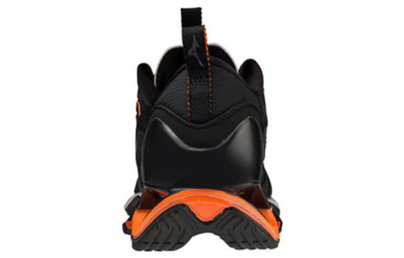 Mizuno Mizuno Wave Prophecy 11 Low Tops Grey Black Orange J1GC220009 outlook