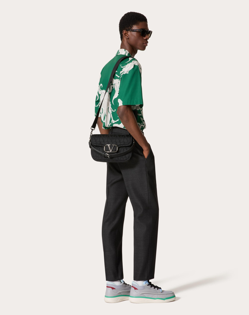 TOILE ICONOGRAPHE SHOULDER BAG IN TECHNICAL FABRIC 2