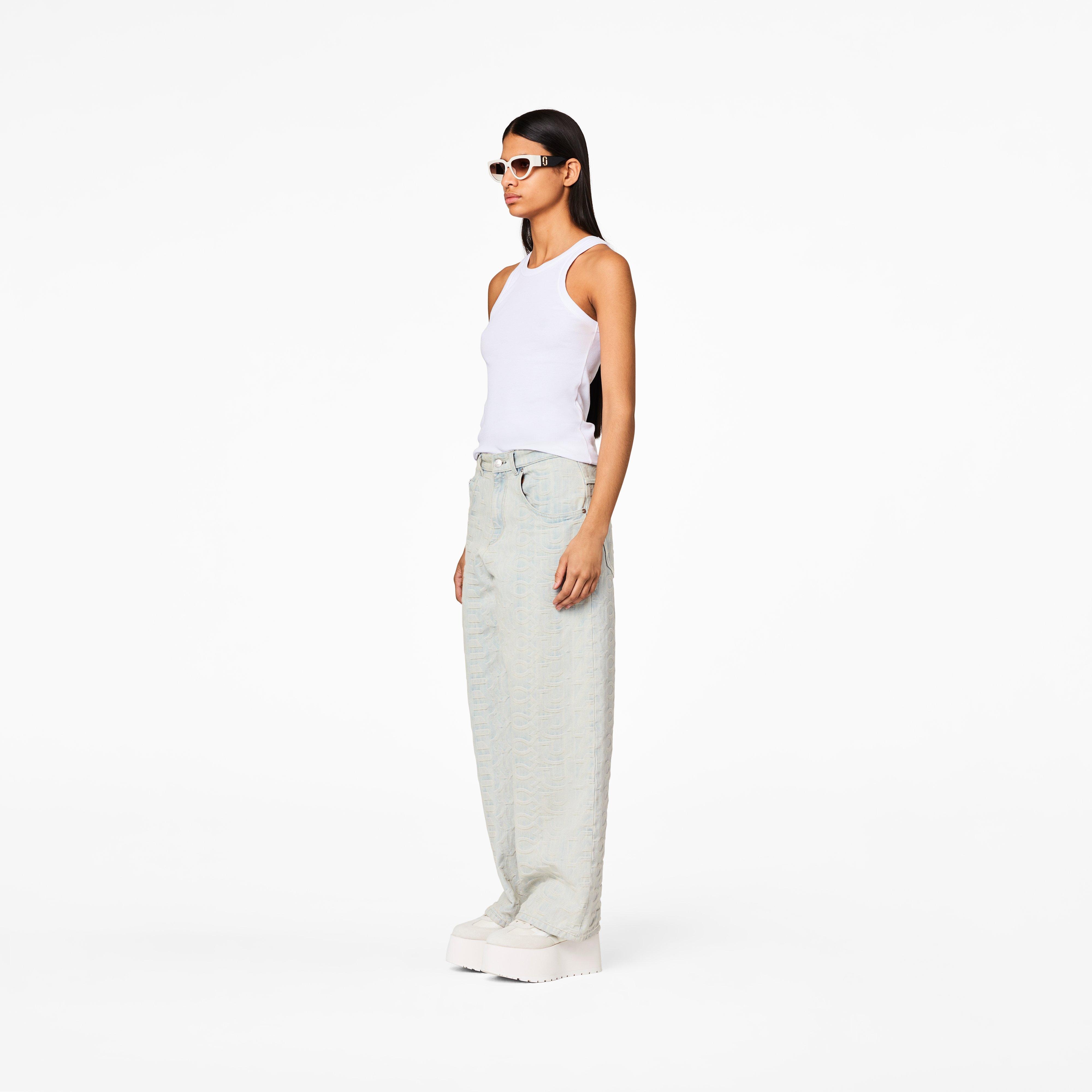 Marc Jacobs THE MONOGRAM DENIM PANT | REVERSIBLE