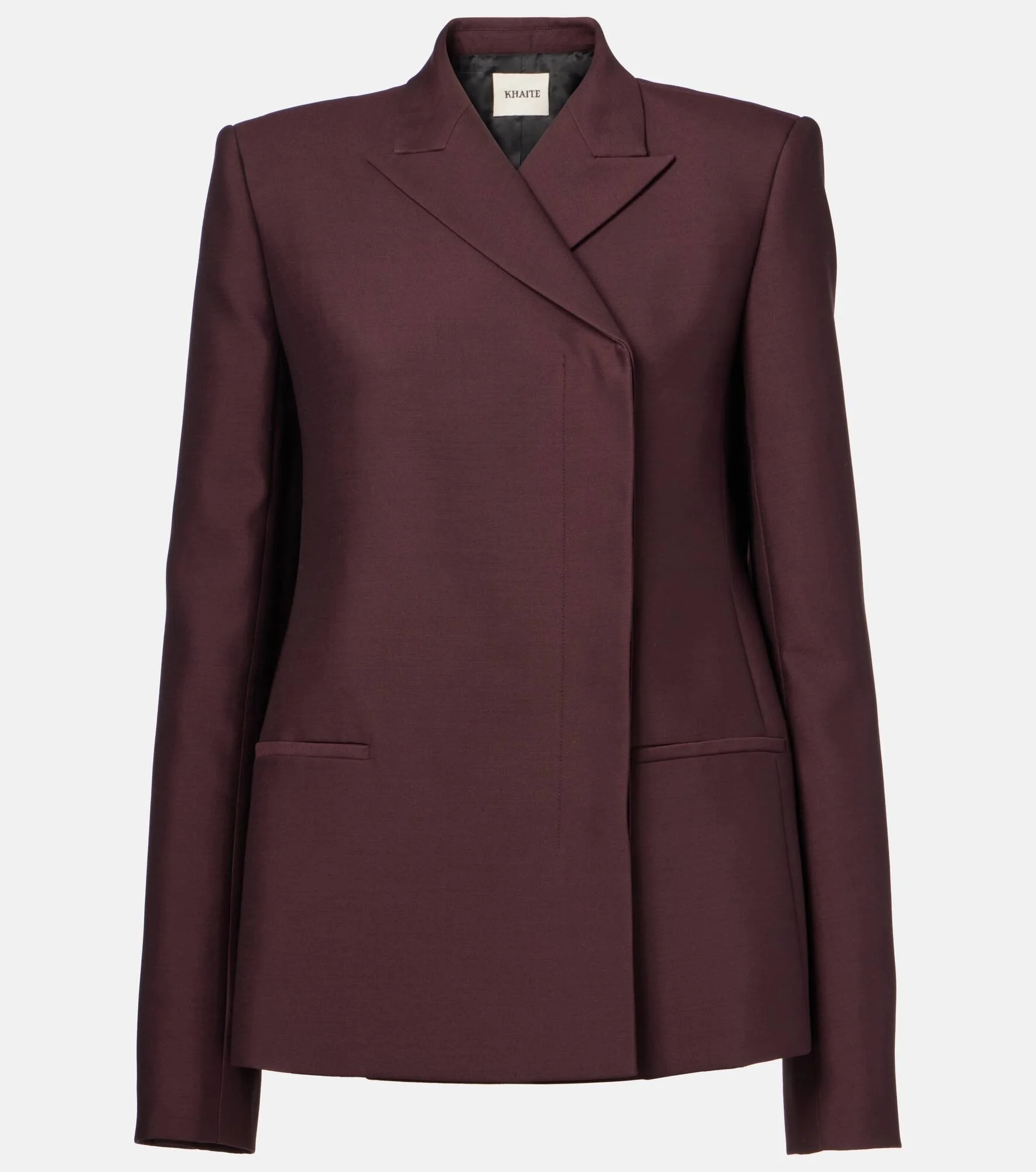 Silvannah wool and silk blazer - 1