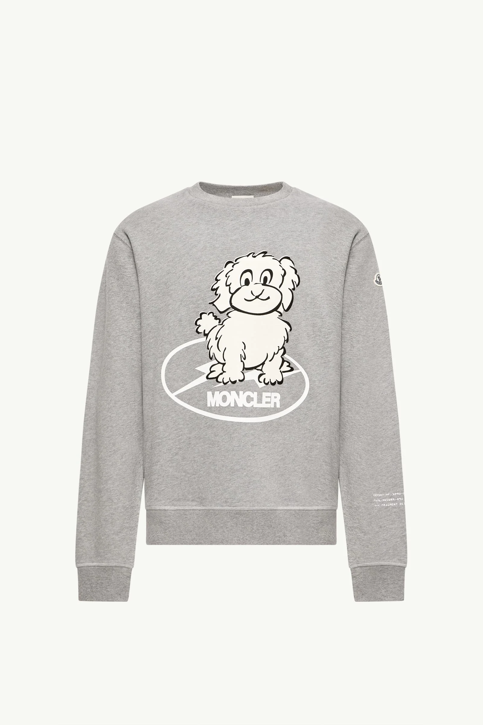 Moncler x Fragment Dog Print Cotton Sweatshirt - 1