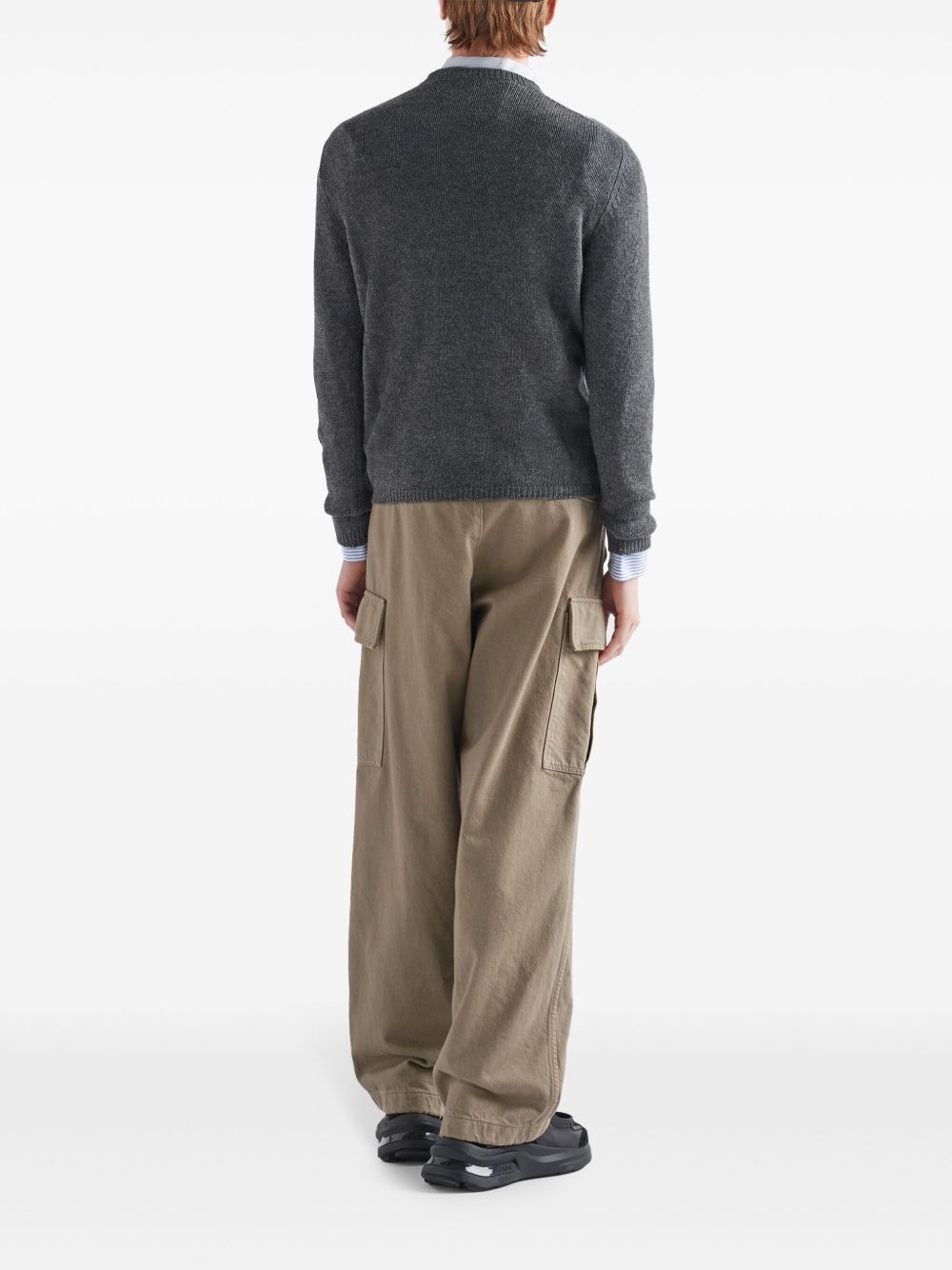 long-sleeve cashmerem jumper - 3