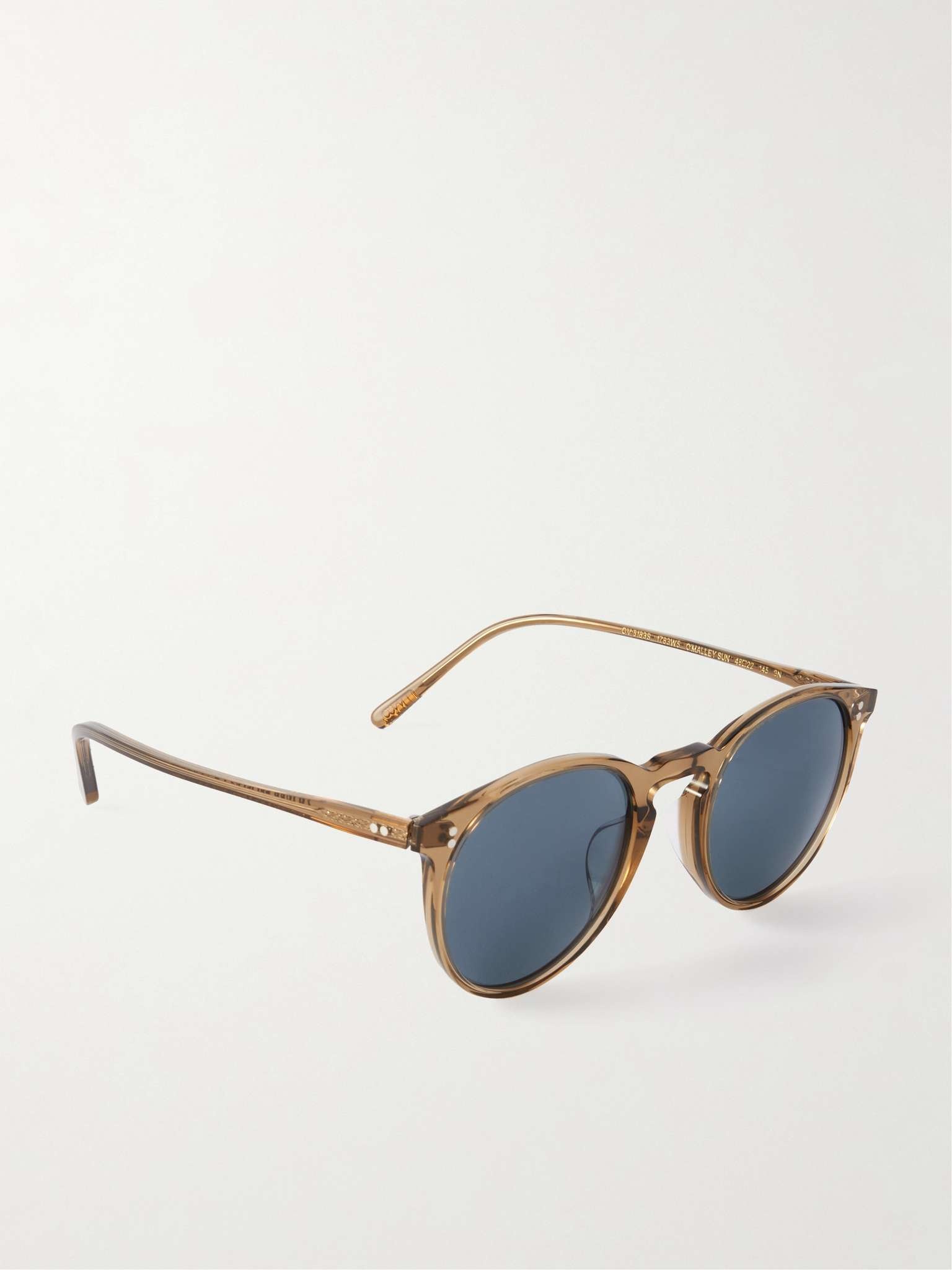 O'Malley Round-Frame Tortoiseshell Acetate Sunglasses - 3