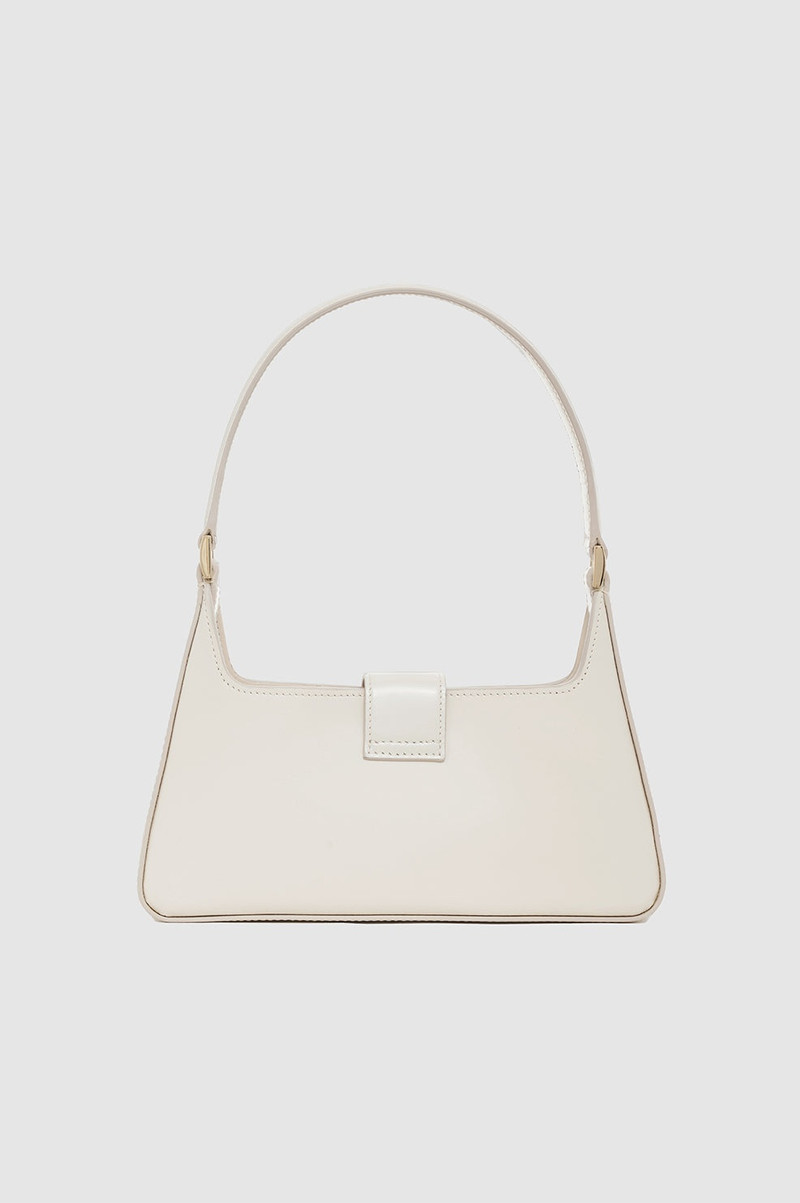 Lou Shoulder Bag - High-Shine Bone 3