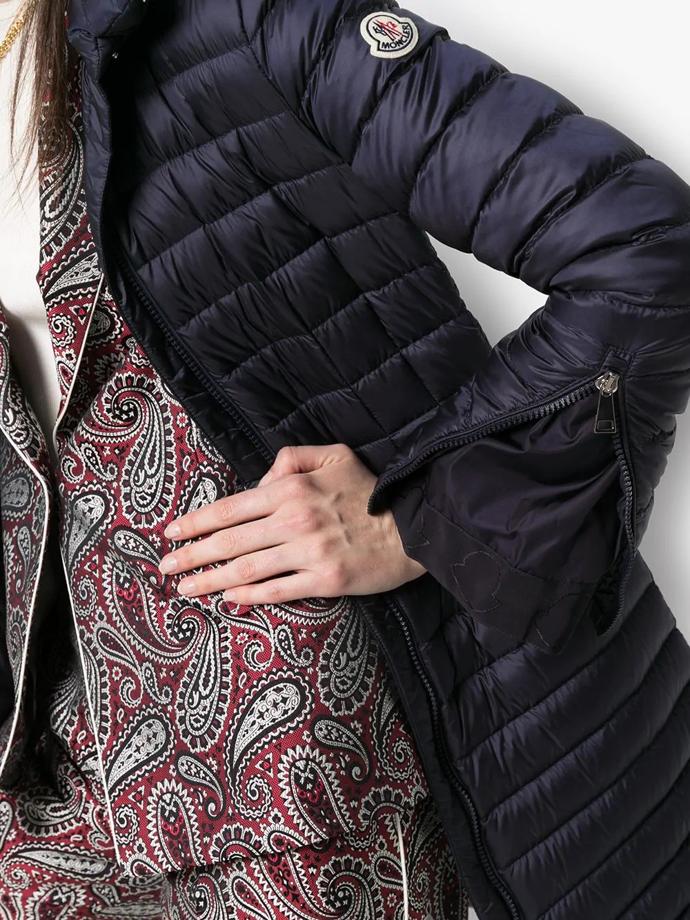 Sable quilted down coat - 5