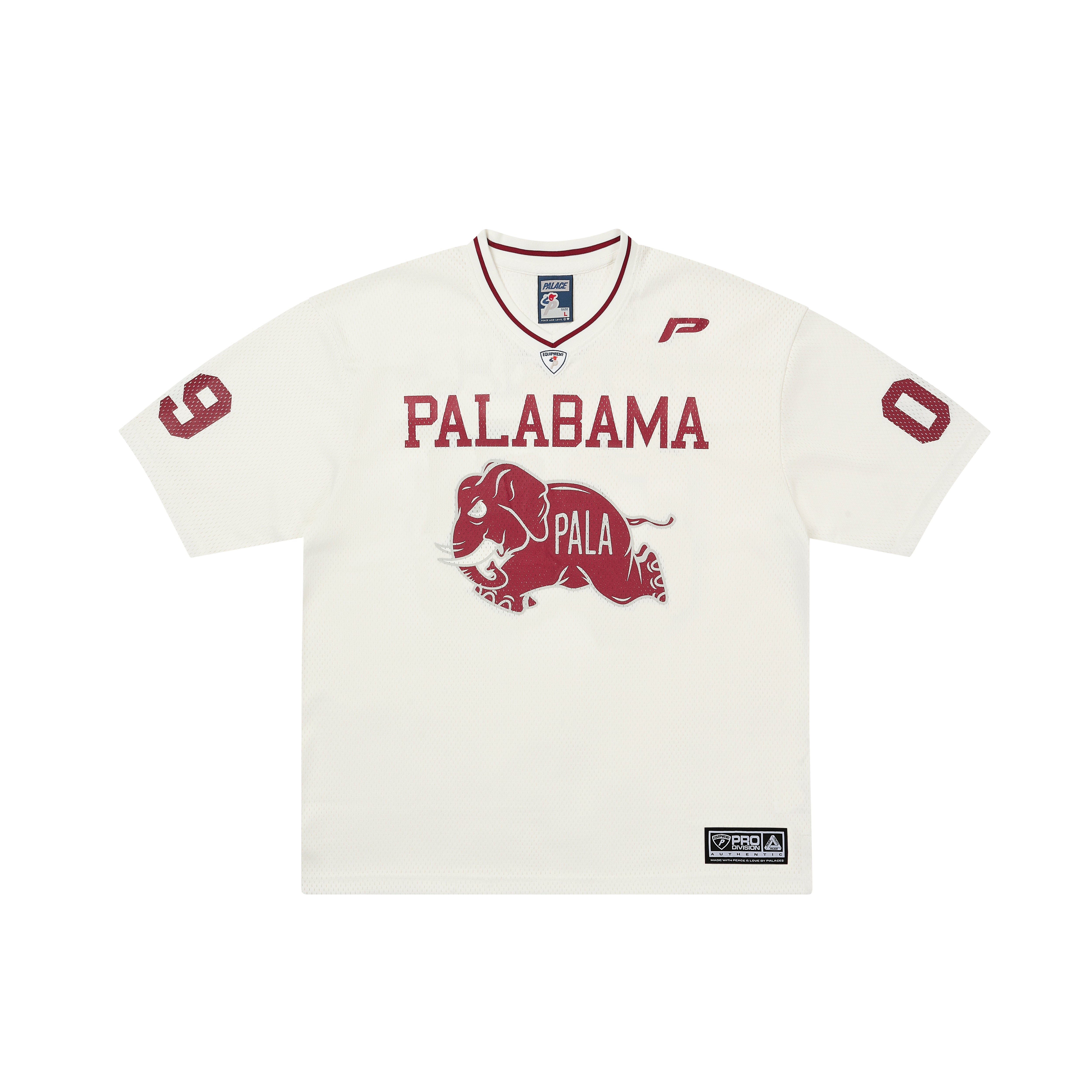 PALABAMA MESH JERSEY WHITE - 1