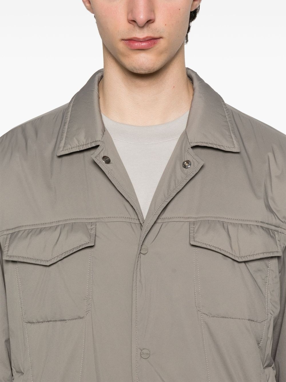 padded overshirt - 5