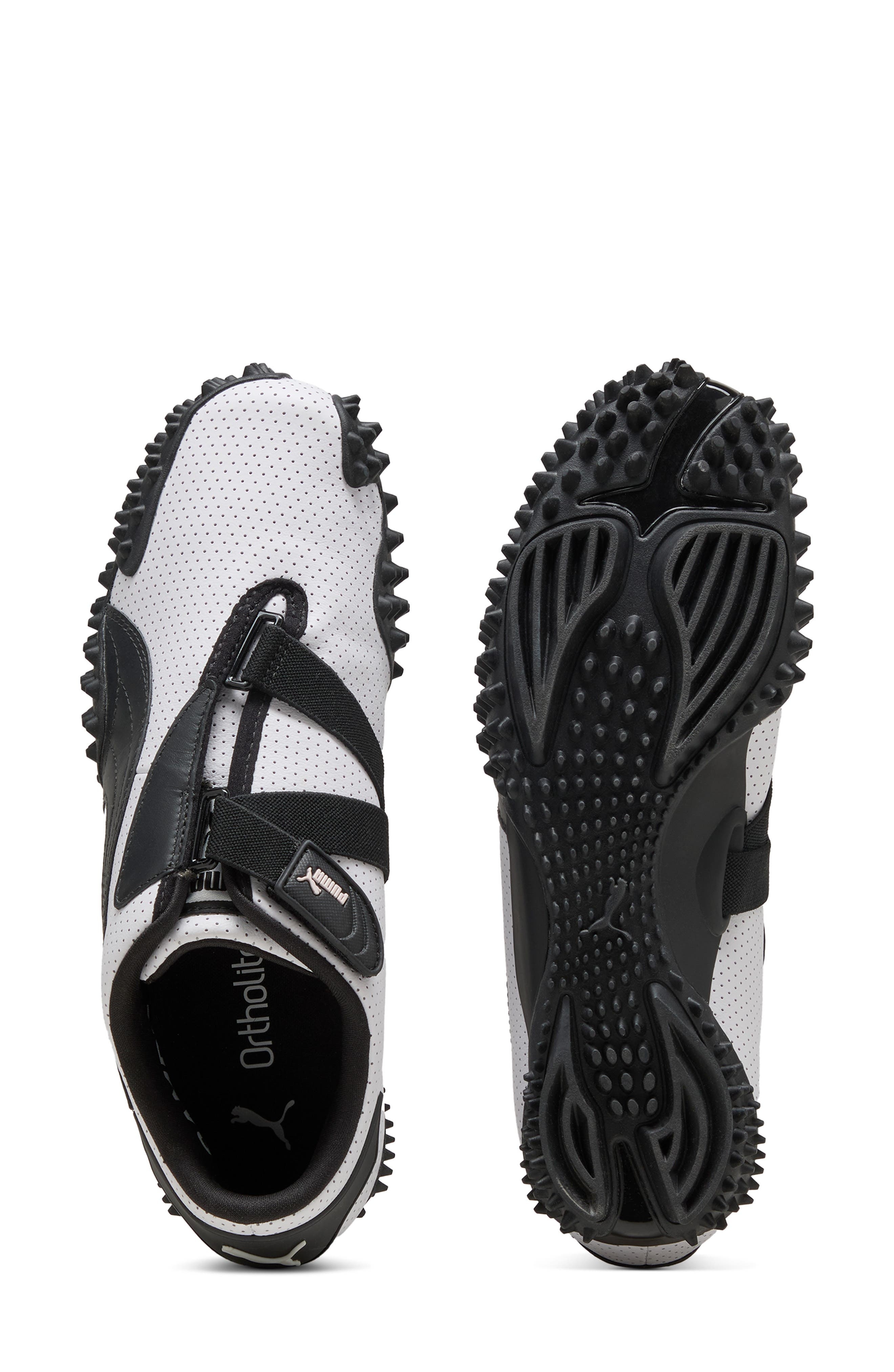 PUMA Mostro Perforated Sneaker in Puma White/Puma Black at Nordstrom - 5