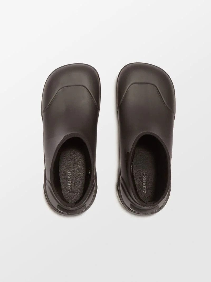 embossed logo chunky boots 3