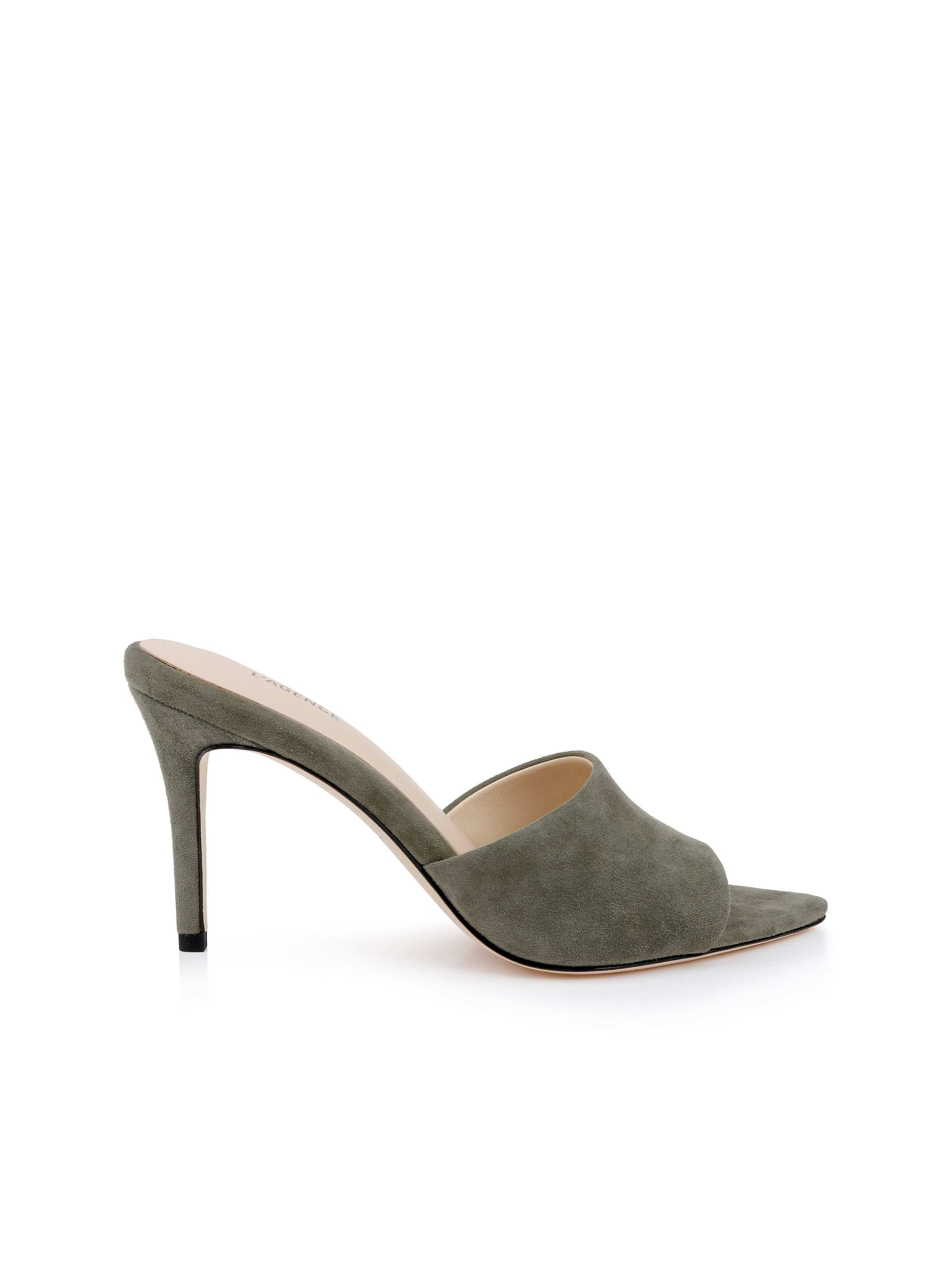 Lolita Suede Open-Toe Mule - 4