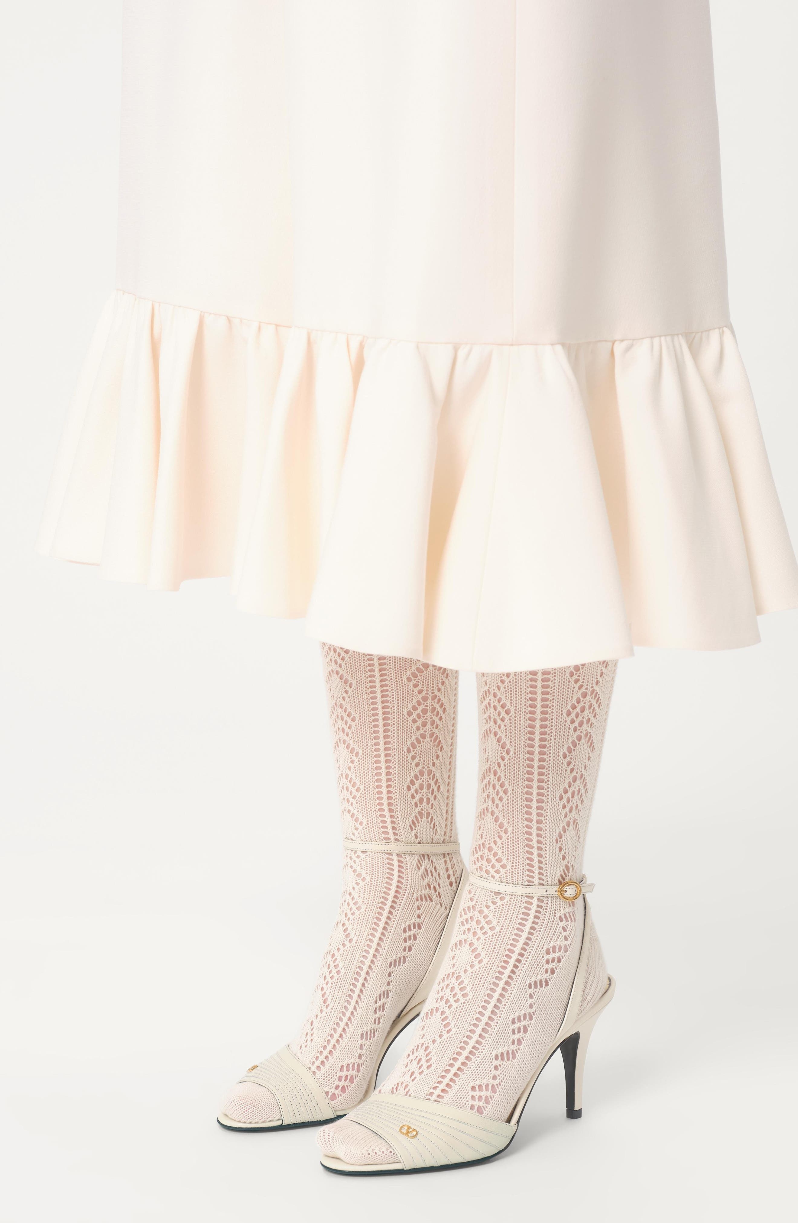 Valentino Garavani Ladycrush Ankle Strap Sandal in Ivory at Nordstrom - 2