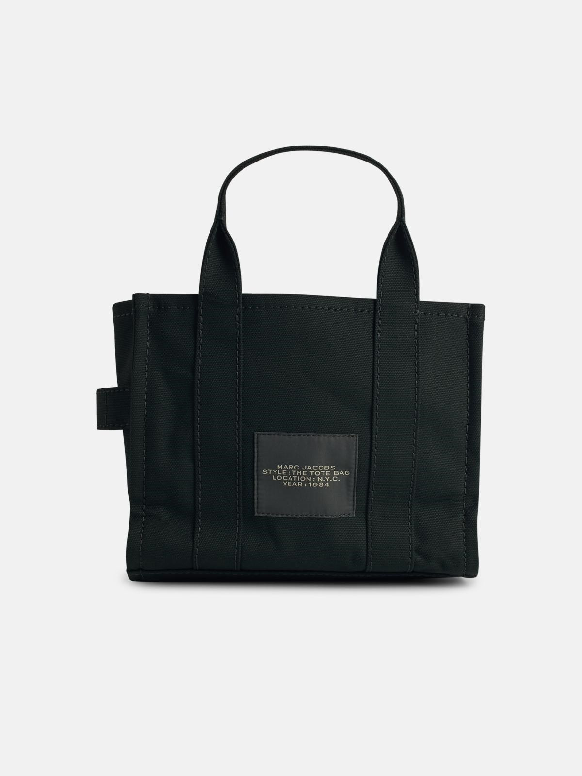 'THE SMALL TOTE' GREEN COTTON BAG - 3
