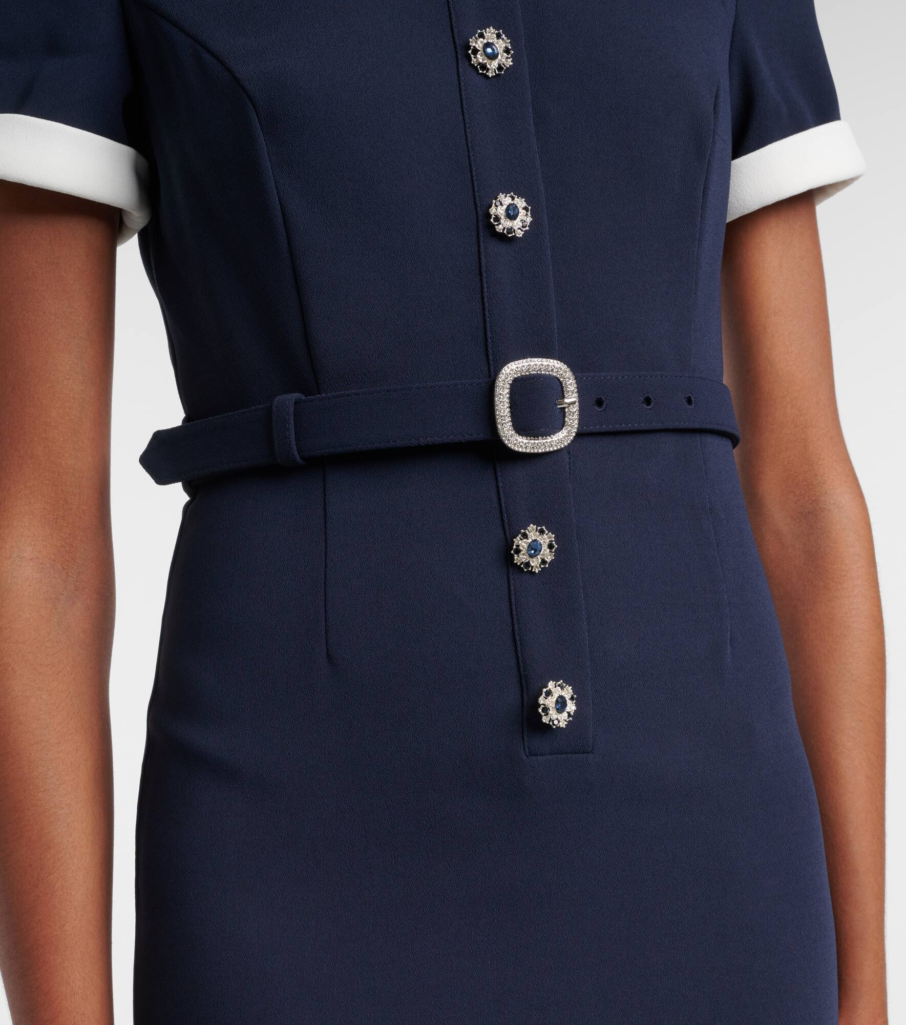 Belted midi dress - 5