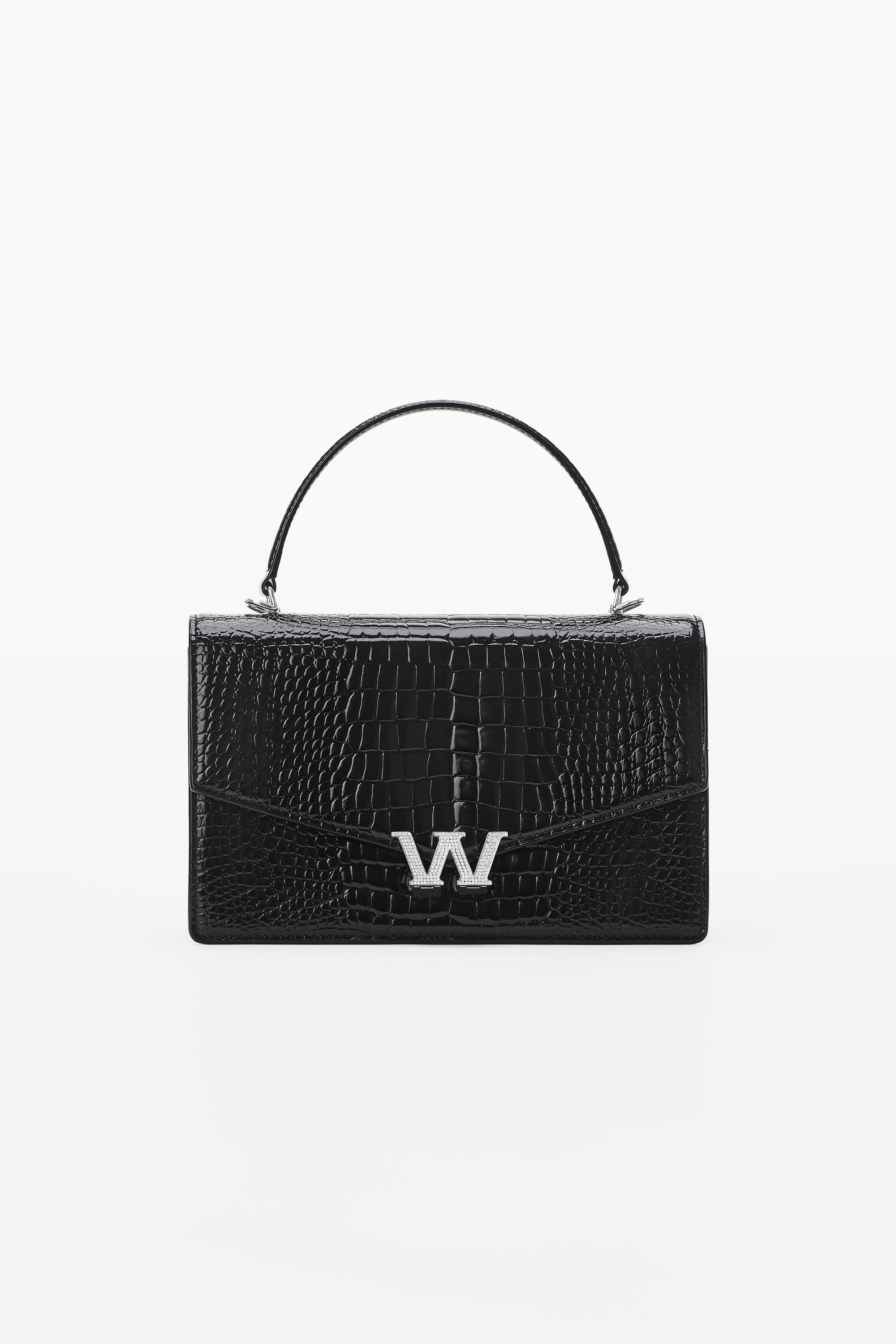 W LEGACY SMALL SATCHEL IN LEATHER - 1