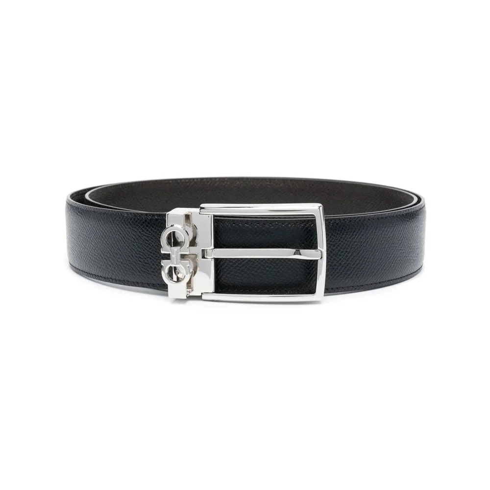 Ferragamo Black Belts Men - 1