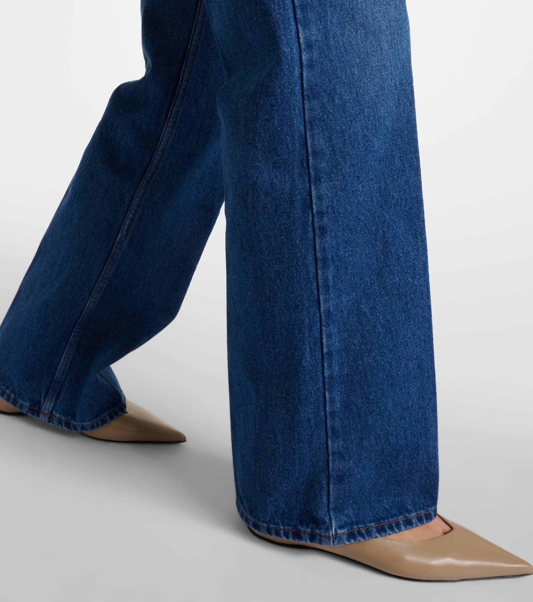 High-rise straight jeans - 5