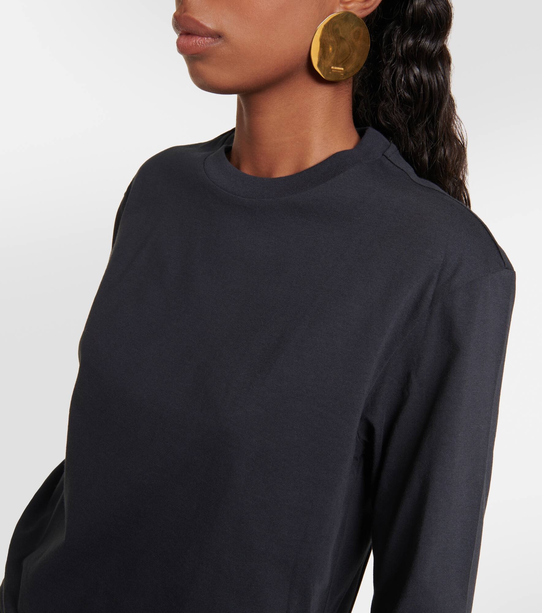 Set of 3 cotton jersey sweatshirts - 4