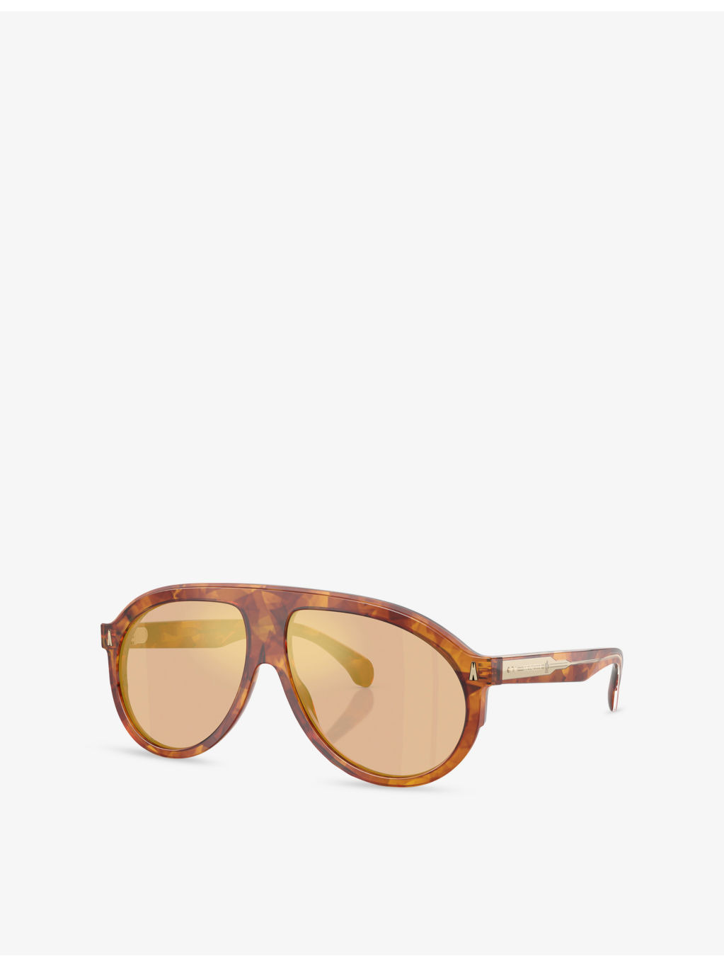 ME6001 Fhaite Pilot-Frame Acetate Sunglasses - 5