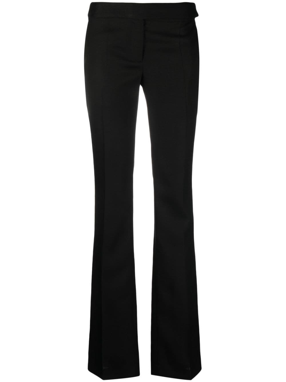 low-rise slim trousers - 1