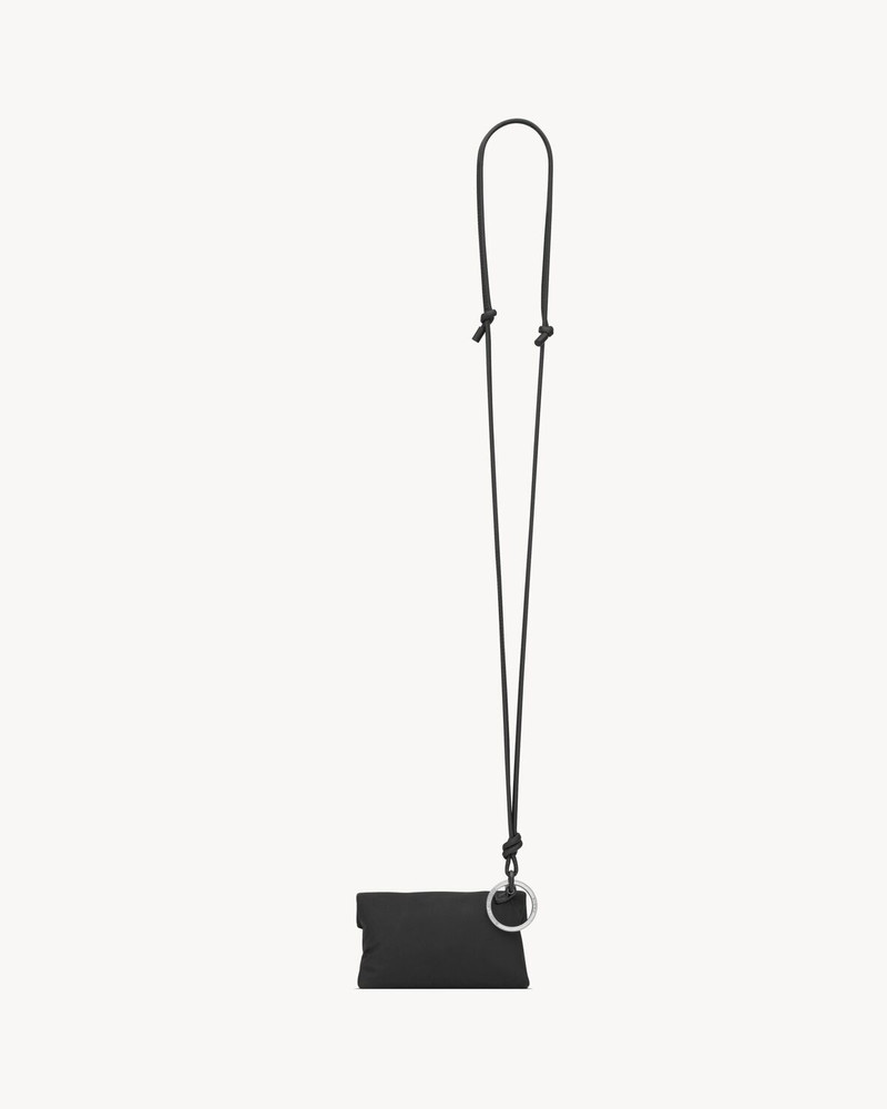 SAINT LAURENT CASSANDRE MINI ENVELOPE IN NYLON outlook