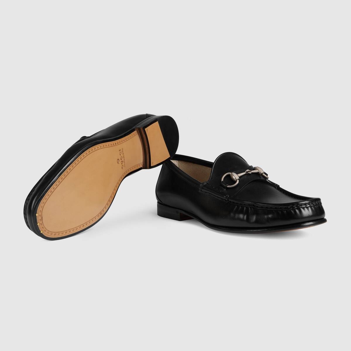 Leather loafer with Horsebit - 5