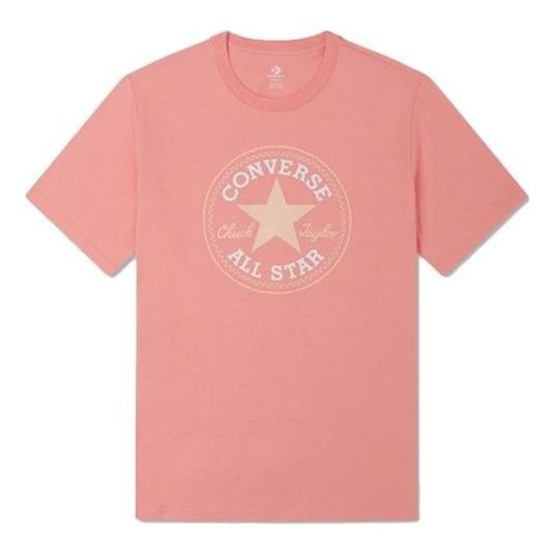 Converse Go-To All Star Patch Standard Fit T-Shirt 'Pink' 10025459-A12 - 1